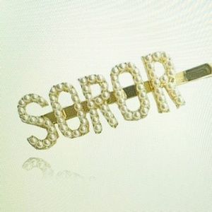 SOROR Gold & Pearl Hair Pin